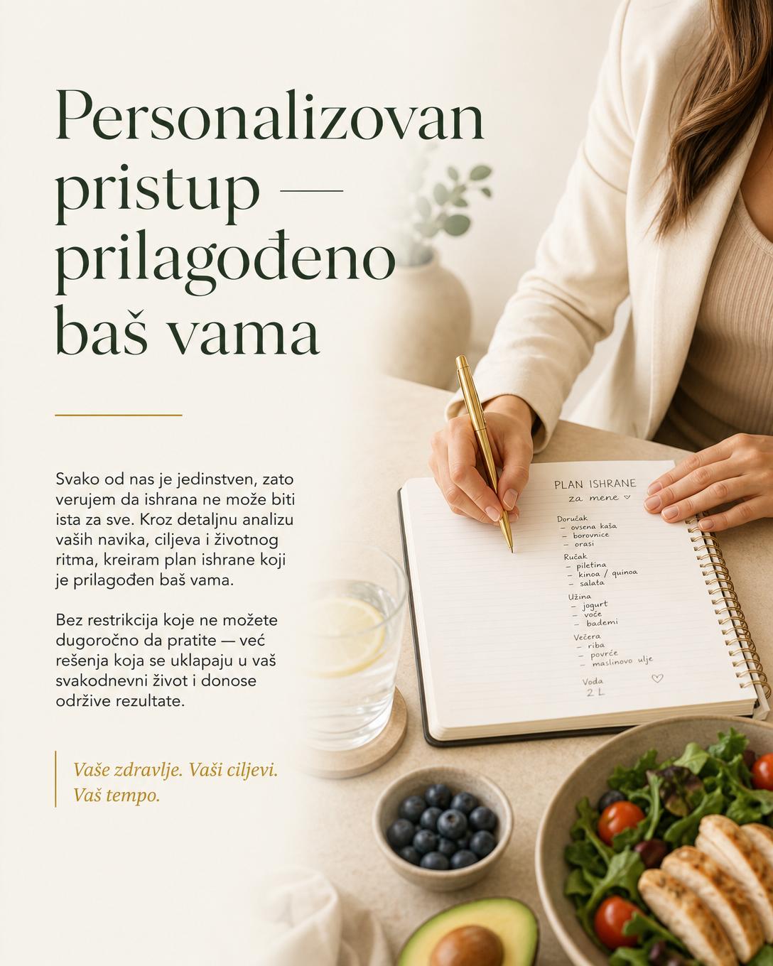 Personalizovan pristup — prilagođeno baš vama
